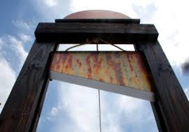 creation of the guillotine