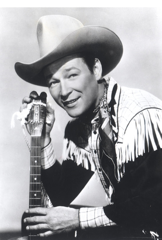 Roy Rogers is hailed "King of the Cowboys"