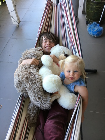 My little sister Eva was born