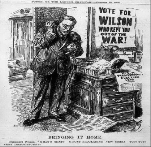 President Wilson Declares Neutrality