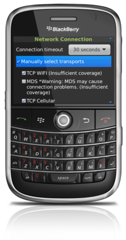 Blacberry 3.6
