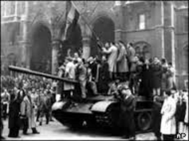 Soviet invasion to Hungary