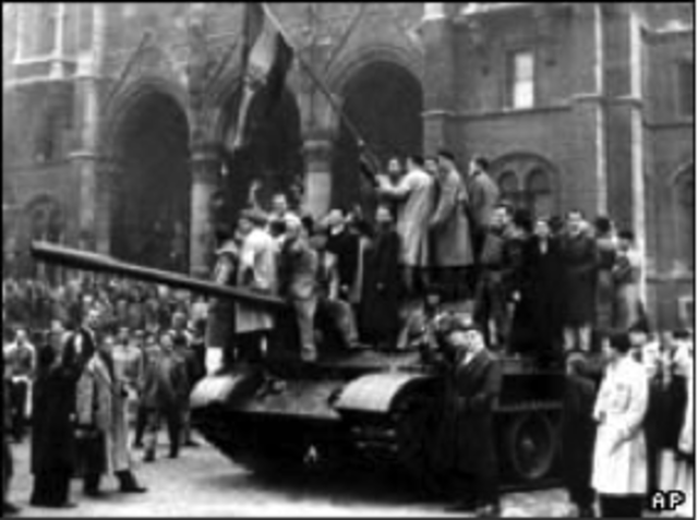 Soviet invasion to Hungary