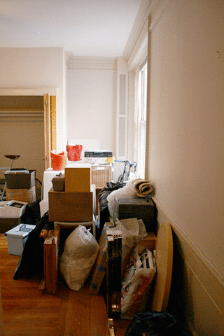 Move into an apartment