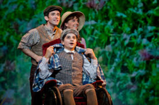 taking Colin to the garden