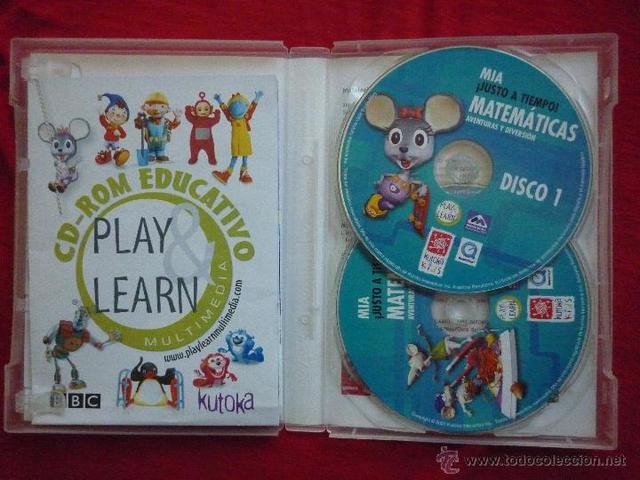 Aparecen los cd rom educativos