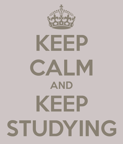 Keep studying the B.A.