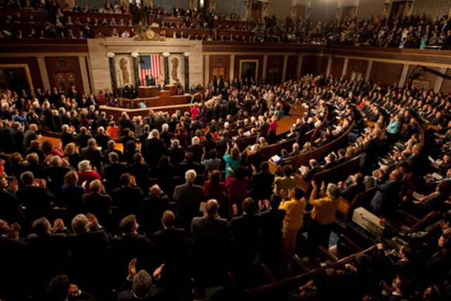 Congress meets for the first time in Federal Hall in NYC