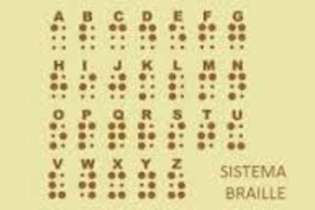 Sistema Braille y segadora trilladora