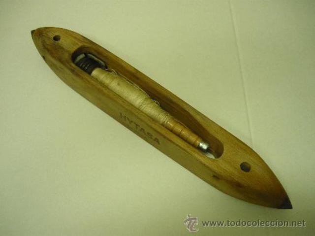 Lanzadera volante en las maquinas de tejer