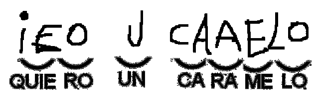 1. Escritura silábica inicial