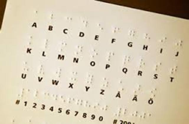 MEJORA DEL SISTEMA BRAILLE, Louis Braille.