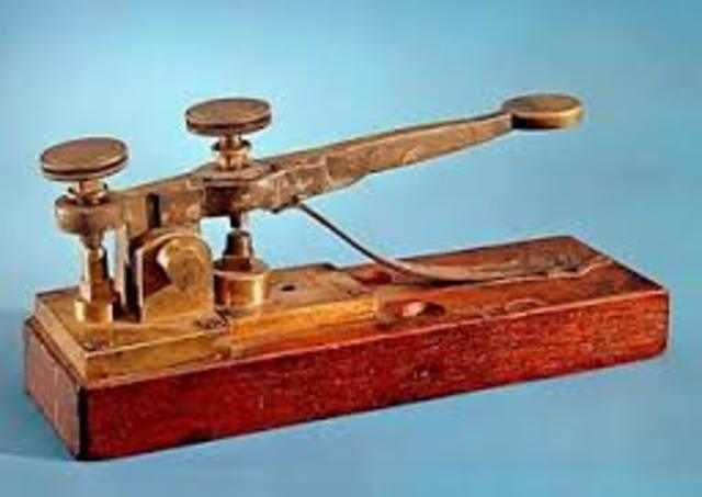 TELÉGRAFO ELECTROMAGNÉTICO, Samuel Morse