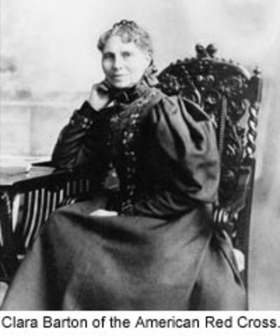 The flood was the first disaster relief effort for the Red Cross.