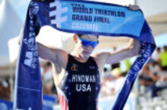 Austin Hindman wins ITU World Championship and breaks XC record