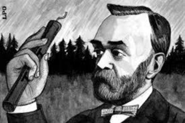 INVENCIÓN DE LA DINAMITA, Alfred Nobel