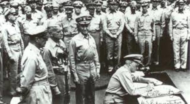 VJ Day; Japan Surrenders to Allied Forces