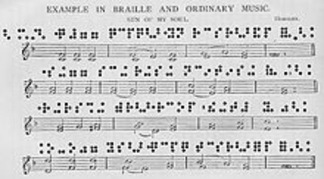 Invención del sistema braile