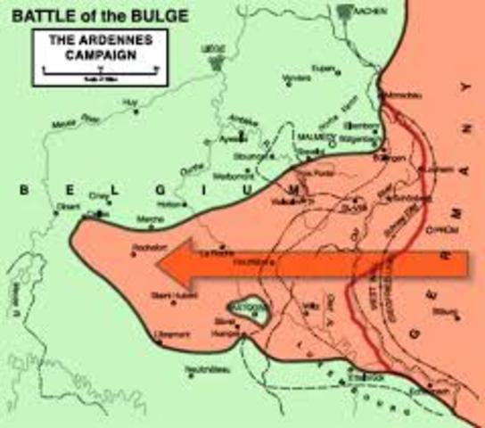 Battle of the Bulge – last offensive of German Forces