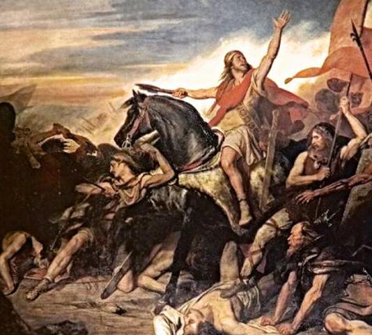 Conquista de la Galia por Clodoveo