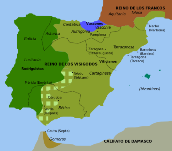 Conquista árabe de España