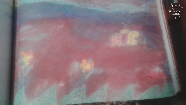 Uso de la anilina y crayolas