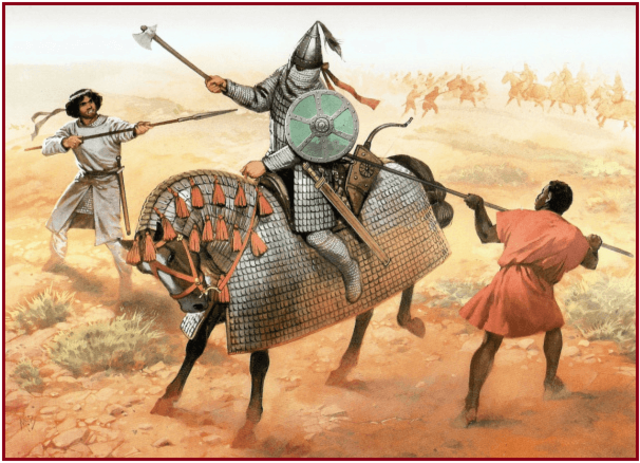 los árabes conquistan Mesopotamia