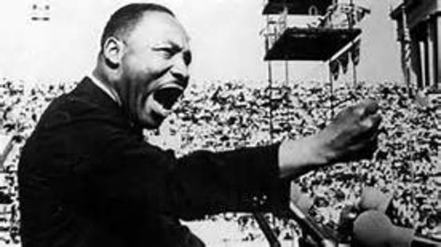 Martin gave his famous speech