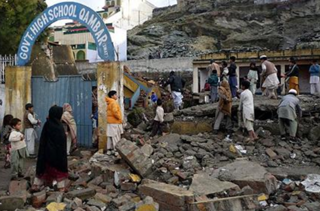 The Taliban invaded the Swat Valley school for girls.