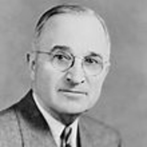 1945 April 16th - FDR dies, Harry S. Truman becomes President