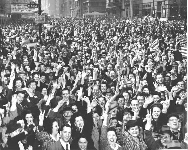 V-E Day, war ends in Europe