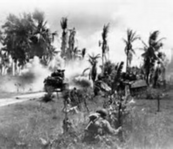 US forces return to recapture the Philippines