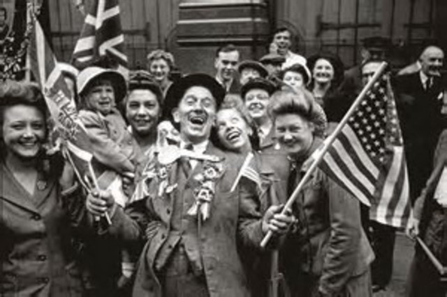 V-E Day, war ends in Europe