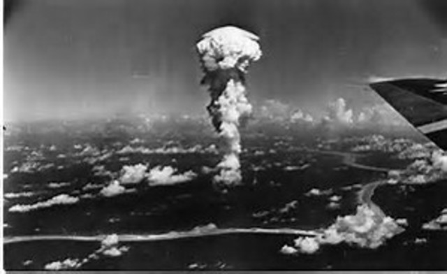 First Atomic Bombs dropped