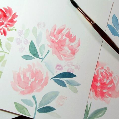 Learn to paint in watercolor.