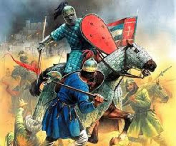 Los Bizantinos renuevan guerra contra musulmanes