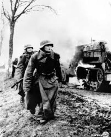 Battle of the Bulge – last offensive of German Forces