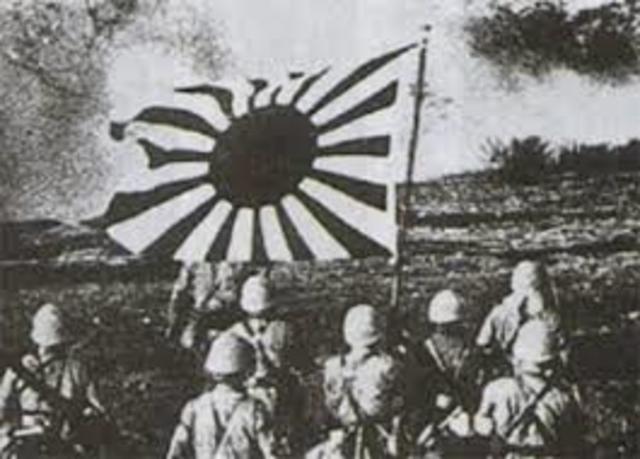 Japan invades manchuria china