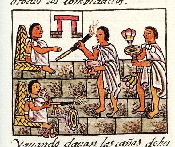 The Aztecs people love vanilla.