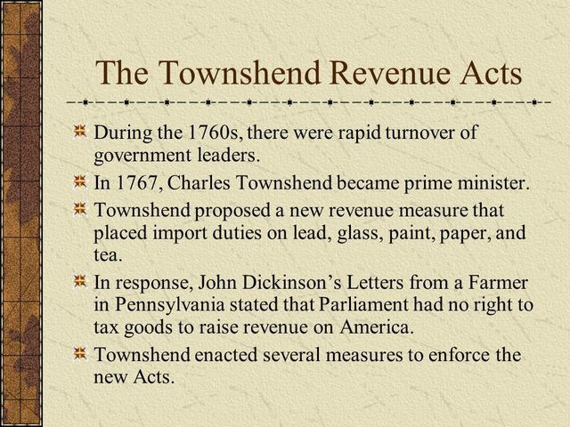 Townshend Revenue Acts