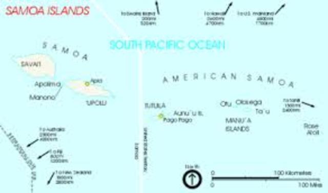 Annexation of Samoan Islands