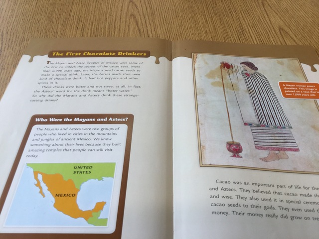 First chocolate drinkers