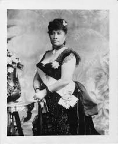 Overthrow of Queen Lilikoulani