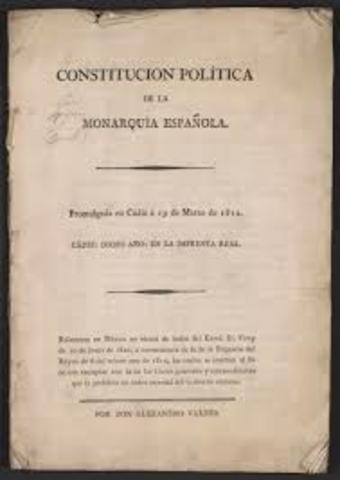 First Spanish Constitution