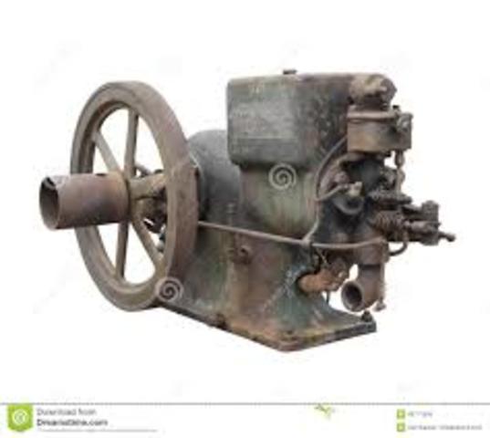 Primer motor de gasolina