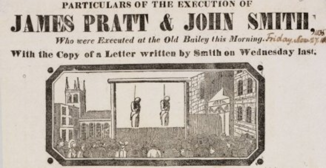 the execution of james pratt & john smith