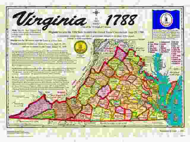 Virginia becomes the first colony.