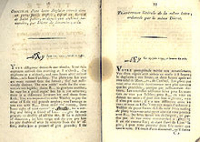 Creation of Comittee of Public Safety