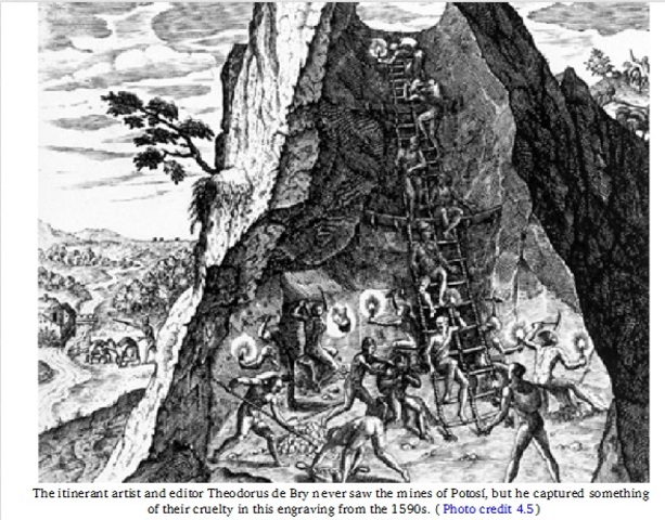 Enfermedades de los mineros, Pansa 1614