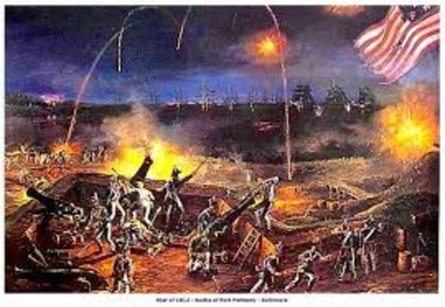 15) Battle of Fort McHenry